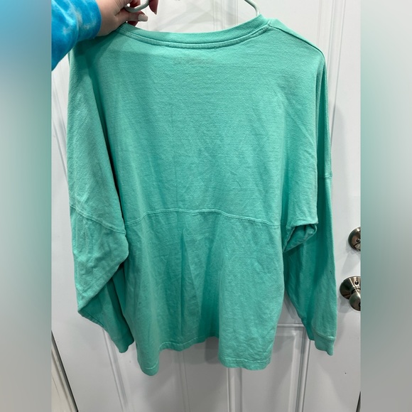 EUC Booty by Brabants S/M seafoam green/turquoise long sleeve shirt - Picture 4 of 4